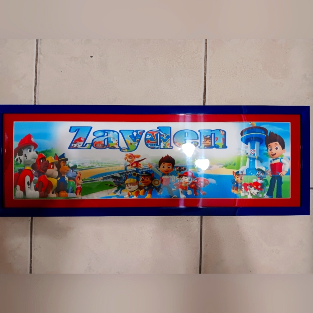 Paw Patrol Name picture